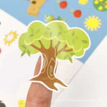 Cute Promotional Custom Printing Decorative Kids Cartoon Stickers